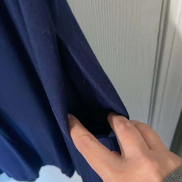 Korsis NWT midi jersey sleeveless royal blue dress size XL - Picture 8 of 8